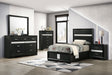 Miranda 5-piece Twin Bedroom Set Black - sold by Home Elegance USA
