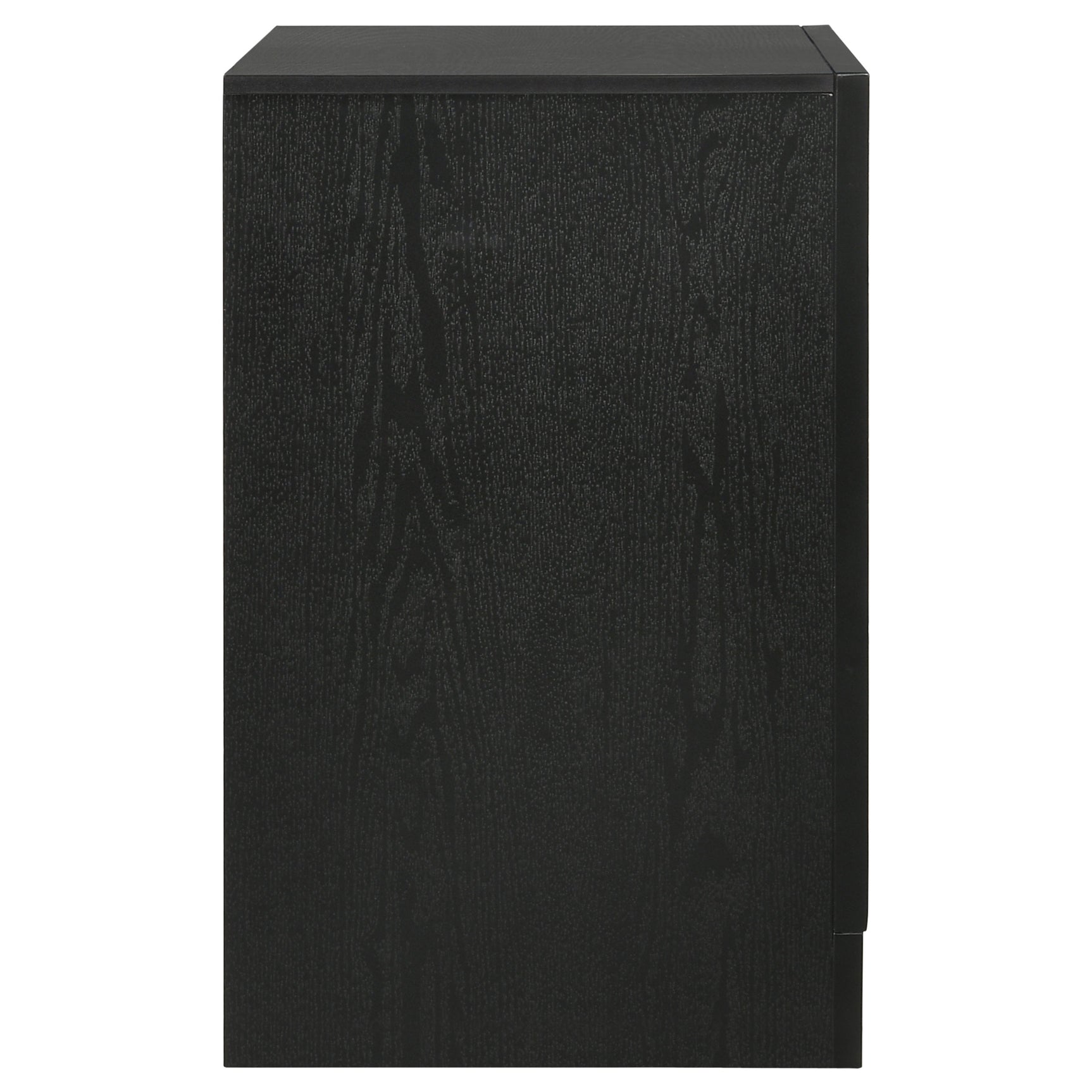 Nightstand - Miranda 2-drawer Nightstand Tray Black