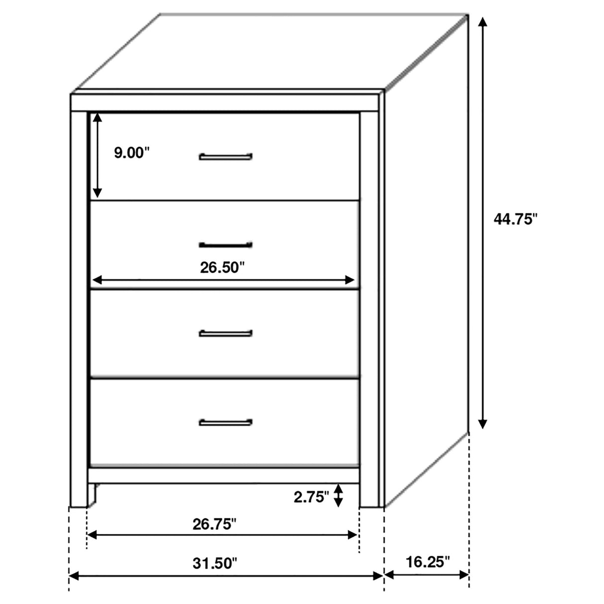 Brantford 5 - piece Eastern King Bedroom Set Barrel Oak | Coaster | Home Elegance USA