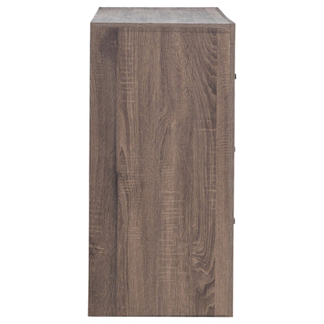 Brantford 6 - drawer Dresser Barrel Oak | Coaster | Home Elegance USA
