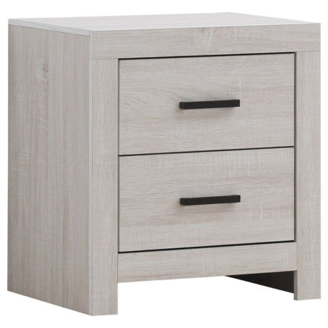 Brantford 2 - drawer Nightstand Coastal White | Coaster - 207052 - Home Elegance USA - 1