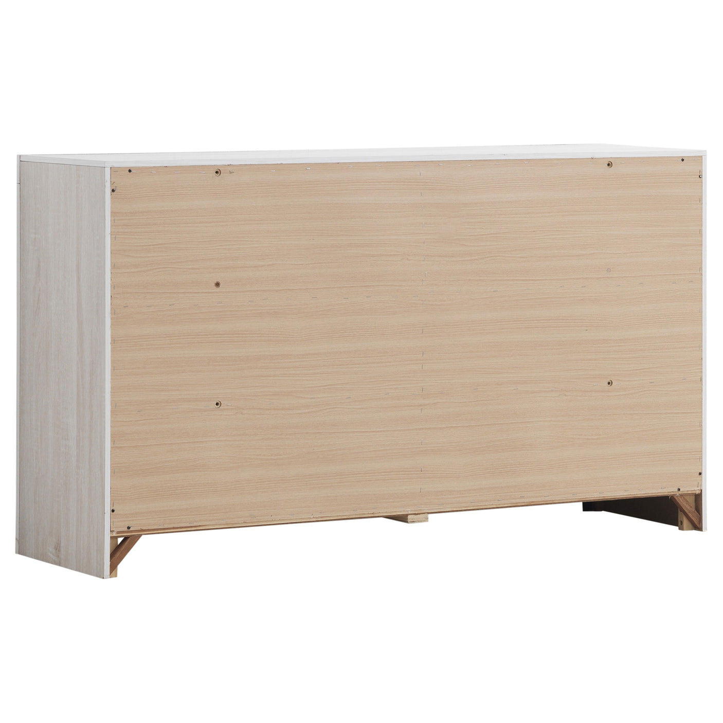 Dresser - Brantford 6-drawer Dresser Coastal White