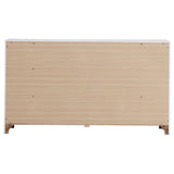 Dresser - Brantford 6-drawer Dresser Coastal White