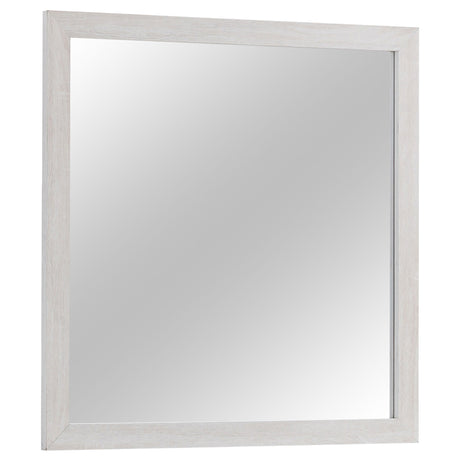 Dresser Mirror - Brantford Rectangle Dresser Mirror Coastal White