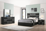 Blacktoft 4 - piece Queen Bedroom Set Black | Coaster | Home Elegance USA