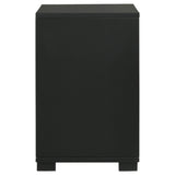 Blacktoft 2 - drawer Nightstand Black | Coaster - 207102 - Home Elegance USA - 9