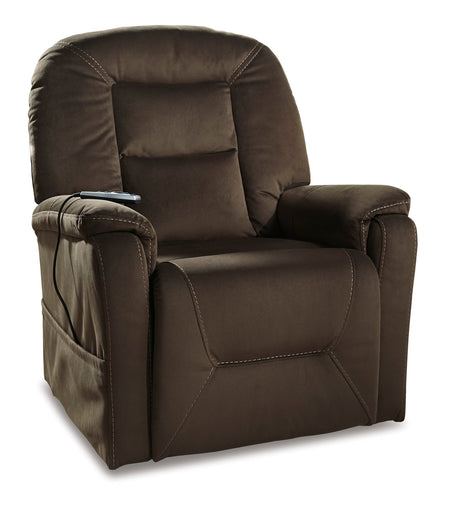 Ashley Coffee Samir Power Lift Recliner - 2080112 - Home Elegance USA - 1