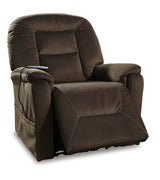 Ashley Coffee Samir Power Lift Recliner - 2080112 - Home Elegance USA - 2