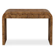 Rocco Mappa Burl Desk Woodtone - Dark Brown by Uttermost - View 1