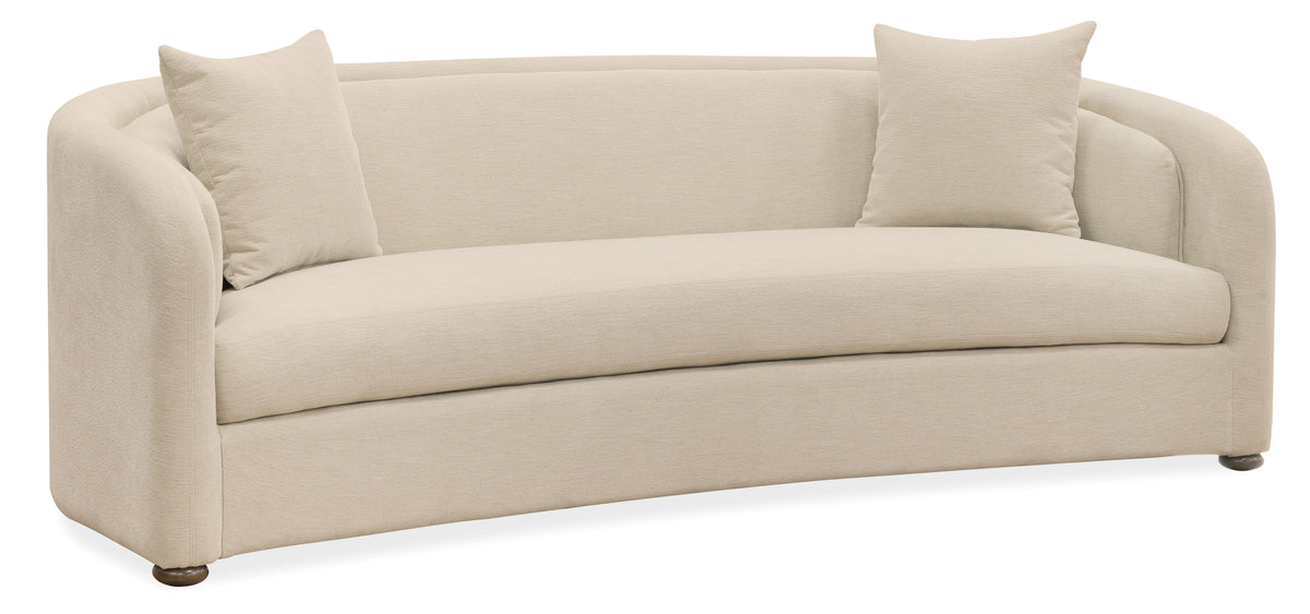 Valentina Stationary Sofa - Beige by Hooker Furniture - View 2