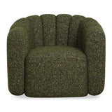 Lenoir Upholstered Swivel Chair - Dark Green by Uttermost - View 1
