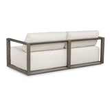 Remsen Outdoor Sofa Gray / Oyster White - White / Dark Gray by Uttermost - View 6