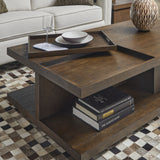 Athens Rectangular Coffee Table With Casters - Chocolate Brown | Flexsteel