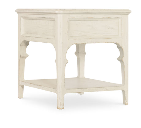 Americana End Table - White by Hooker Furniture - View 4
