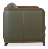 Breeze Accent Chair - Dark Green / Dark Brown by Hooker Furniture - View 6