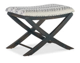 Retreat Camp Stool Bed Bench - Black / Gray by Hooker Furniture - View 1