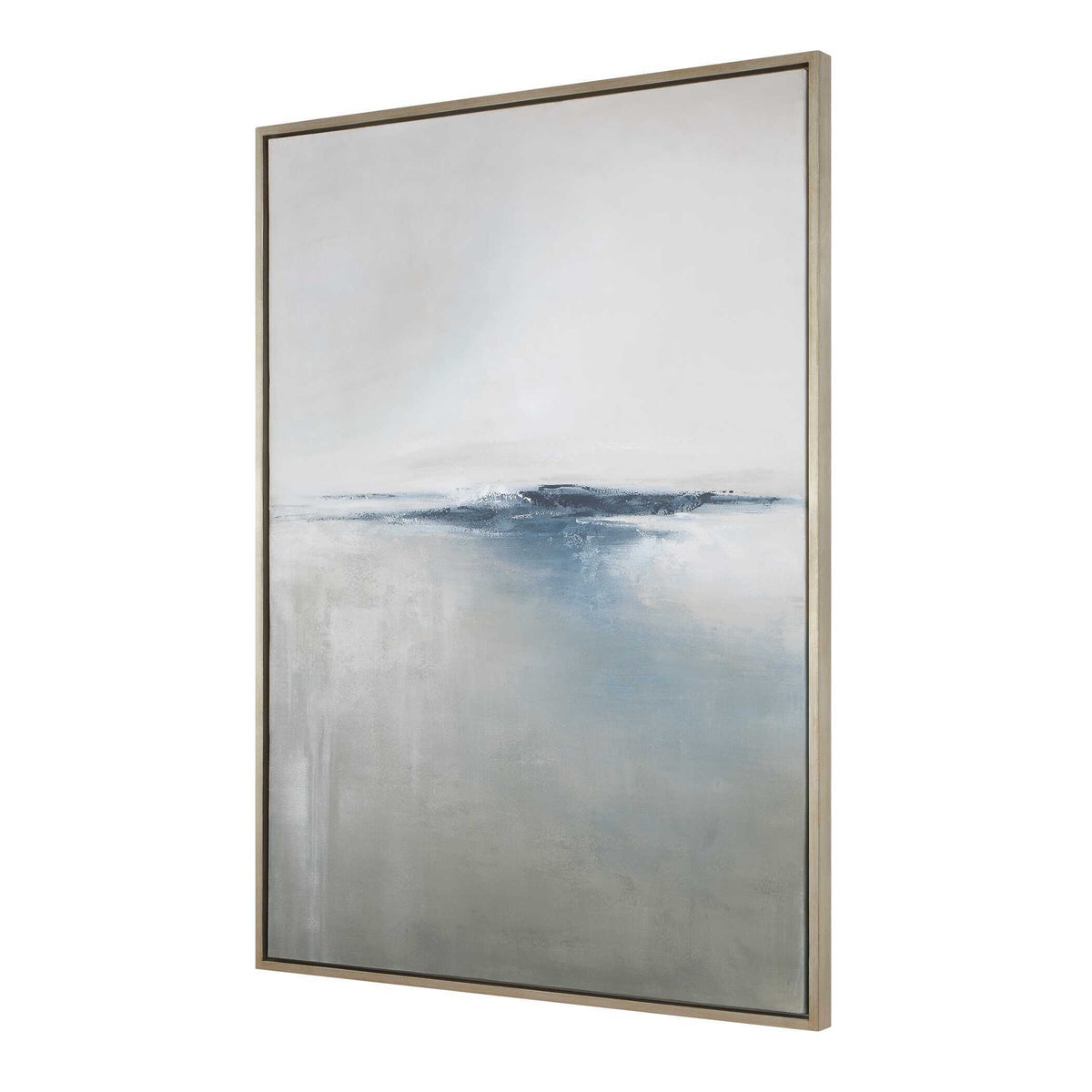 Above The Waterline Abstract Painting - Blue / Gray by Uttermost - View 4