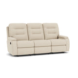 Kerrie Transitional Fabric Reclining Sofa | Flexsteel