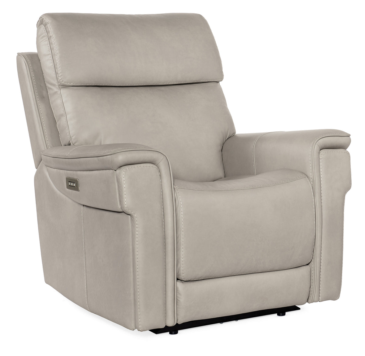 Lyra Zero Gravity Power Recliner WithPower Headrest - Light Gray by Hooker Furniture - View 1