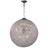 Cabaret 12 - Light Chrome Pendant | Elegant Lighting | Home Elegance USA
