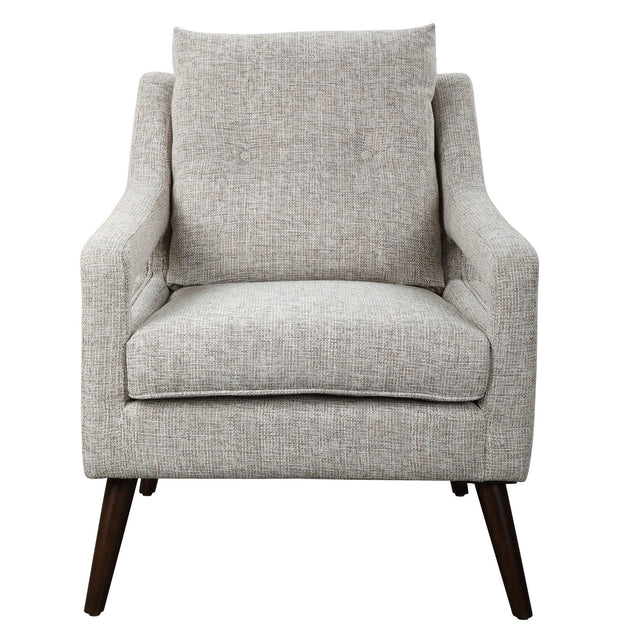 O'Brien Neutral Armchair - Beige by Uttermost - View 1
