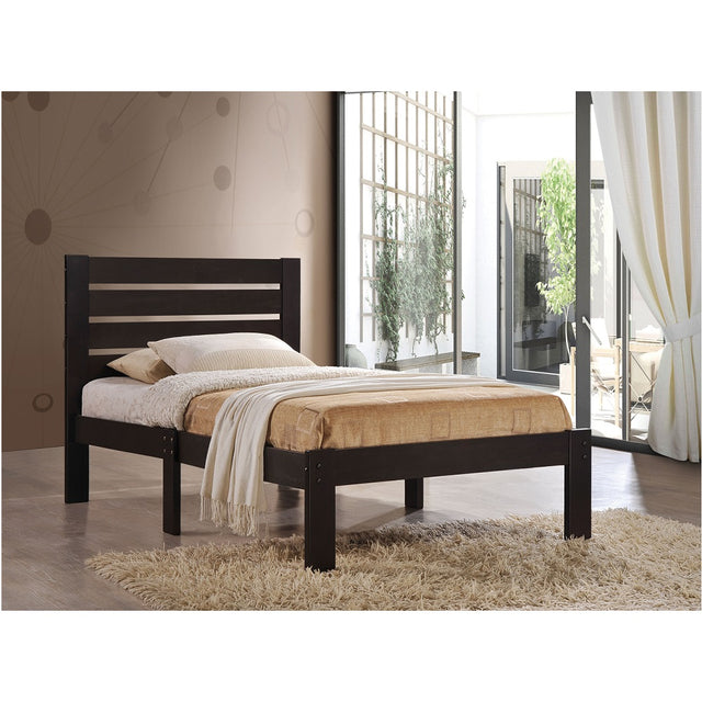 Acme - Kenney Full Bed 21083F Espresso Finish