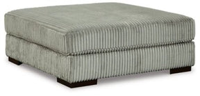 Ashley Fog Lindyn Oversized Accent Ottoman - Velvet | Home Elegance USA