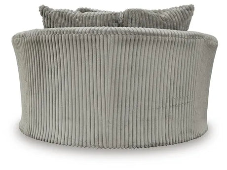Ashley Fog Lindyn Oversized Swivel Accent Chair 2110521 - Velvet