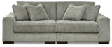 Ashley Fog Lindyn 21105S1 2 - Piece Sectional Sofa - Velvet | Home Elegance USA