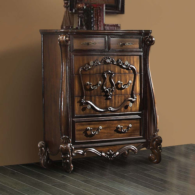 Acme - Versailles Chest 21106 Cherry Oak Finish