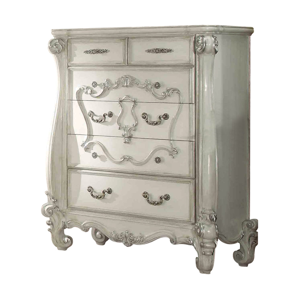 Acme - Versailles Chest 21136 Bone White Finish