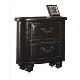 Acme - Varada Nightstand 21223 Vintage Espresso PU