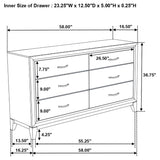 Full Bed 4 Pc Set - Watson 4-piece Full Bedroom Set Grey Oak