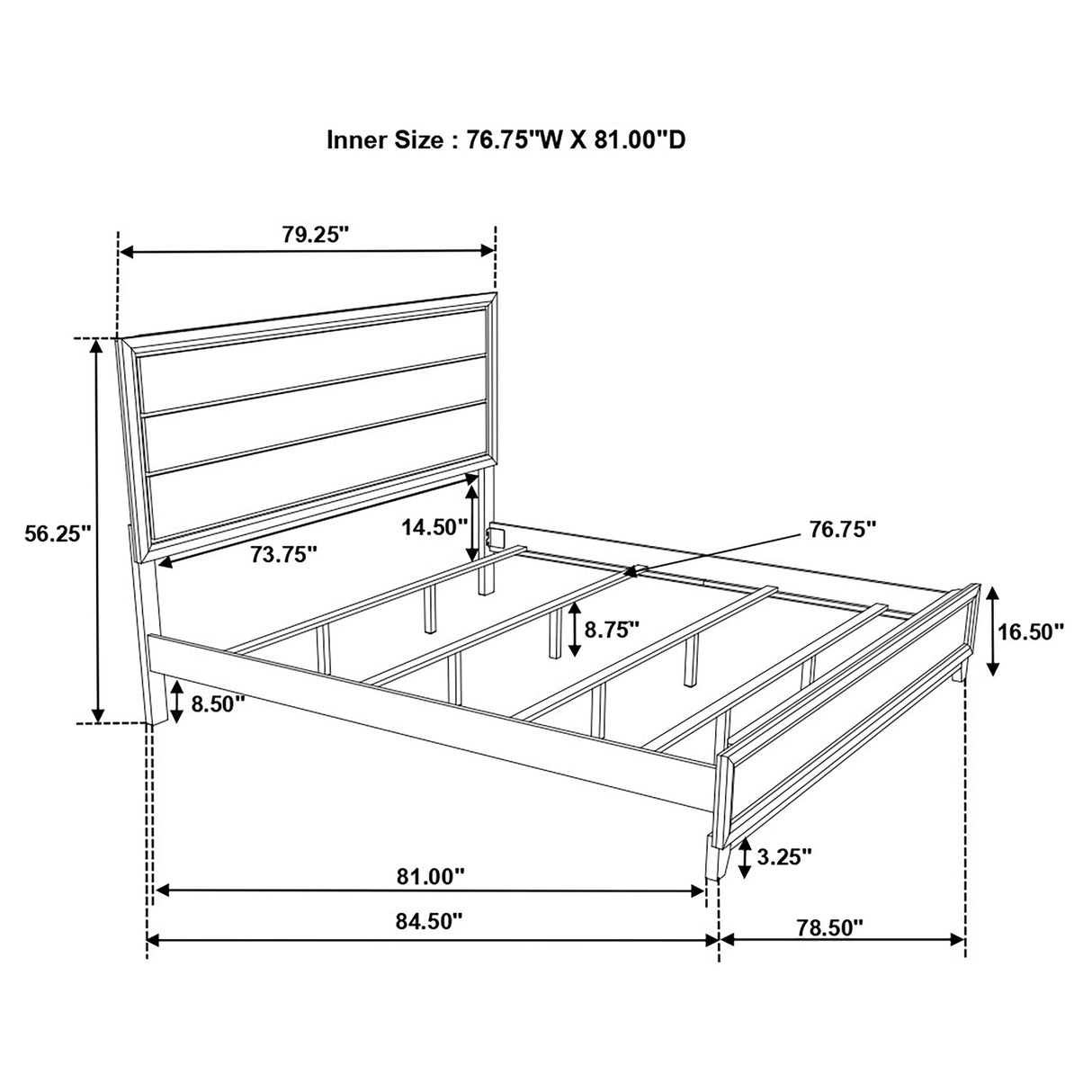 Eastern King Bed 5 Pc Set - Watson 5-piece Eastern King Bedroom Set Grey Oak