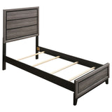 Twin Bed 5 Pc Set - Watson 5-piece Twin Bedroom Set Grey Oak