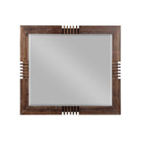 Acme - Andria Mirror 21294 Reclaimed Oak Finish