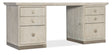 Modern Mood Executive Desk - Beige by Hooker Furniture - View 1