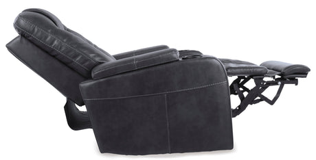 Ashley Gray Composer PWR Recliner/ADJ Headrest - Faux Leather - 2150613 - Home Elegance USA - 7