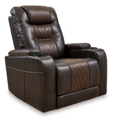 Power Recliner Composer  - Brown Leather | Ashley