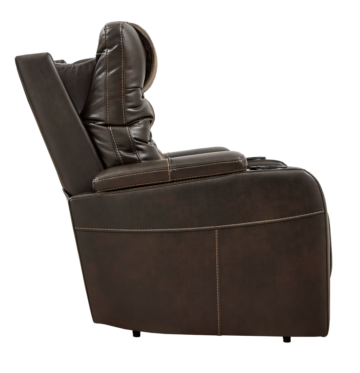 Power Recliner Composer  - Brown Leather | Ashley