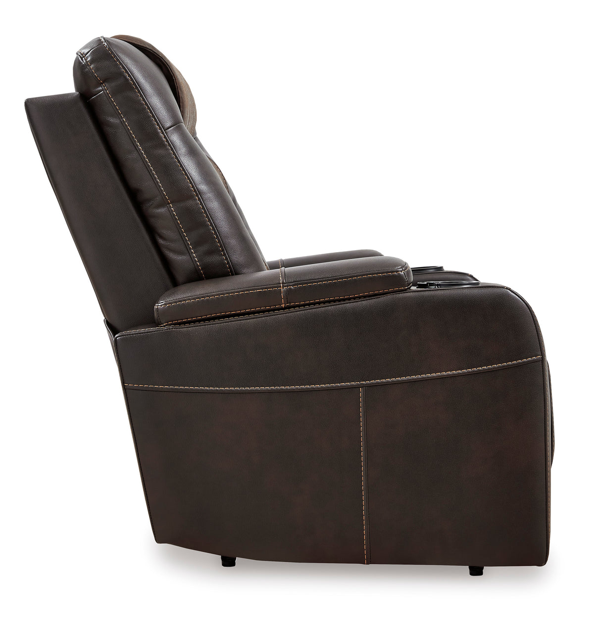 Power Recliner Composer  - Brown Leather | Ashley