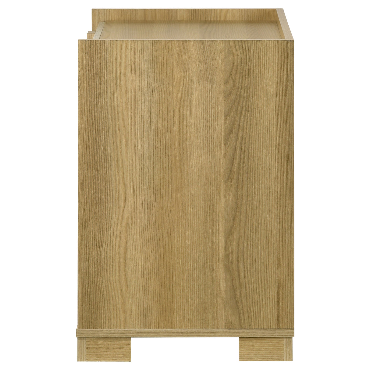 Hyland 2-drawer Nightstand Bedside Table Natural - Home Elegance USA