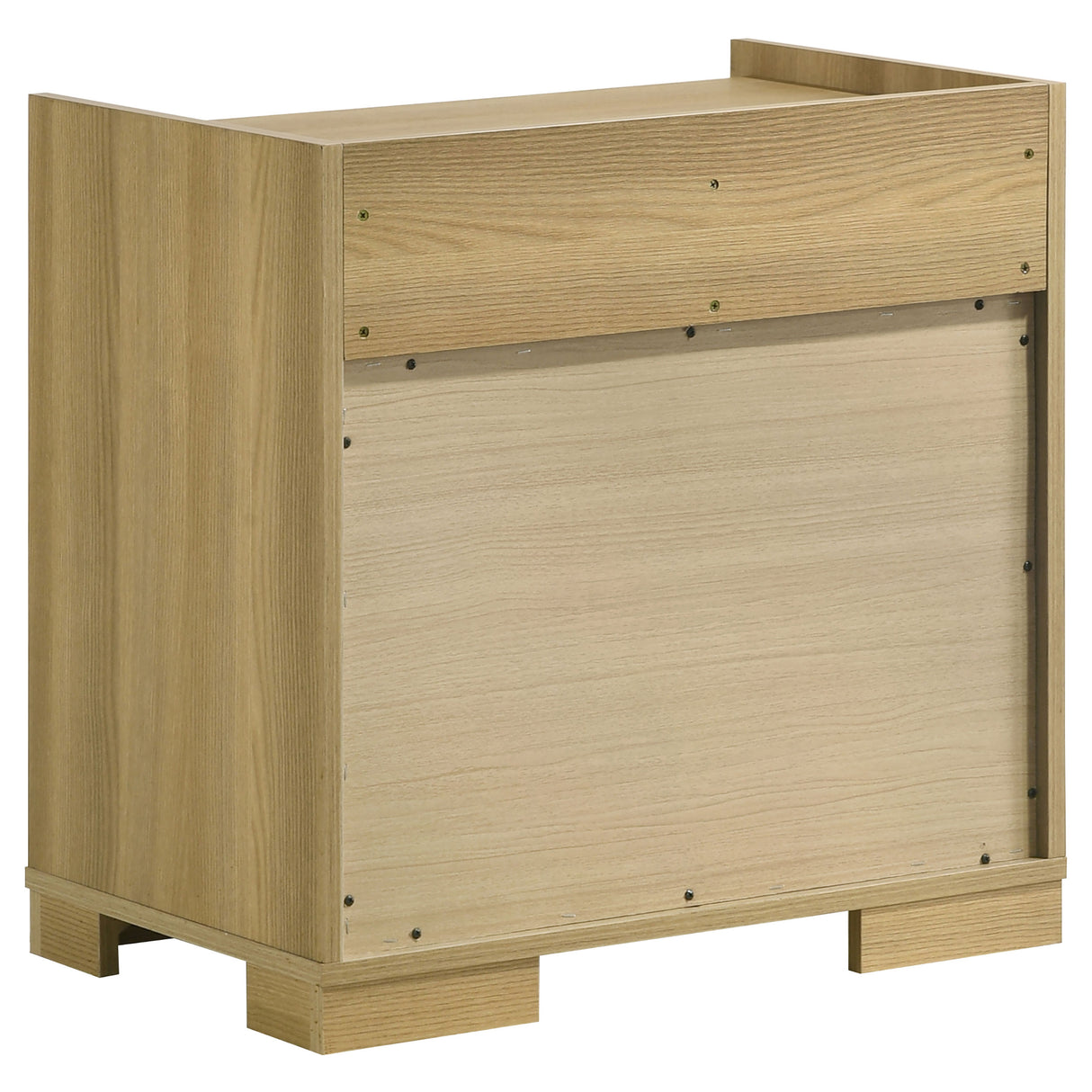 Hyland 2-drawer Nightstand Bedside Table Natural - Home Elegance USA