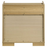 Hyland 2-drawer Nightstand Bedside Table Natural - Home Elegance USA