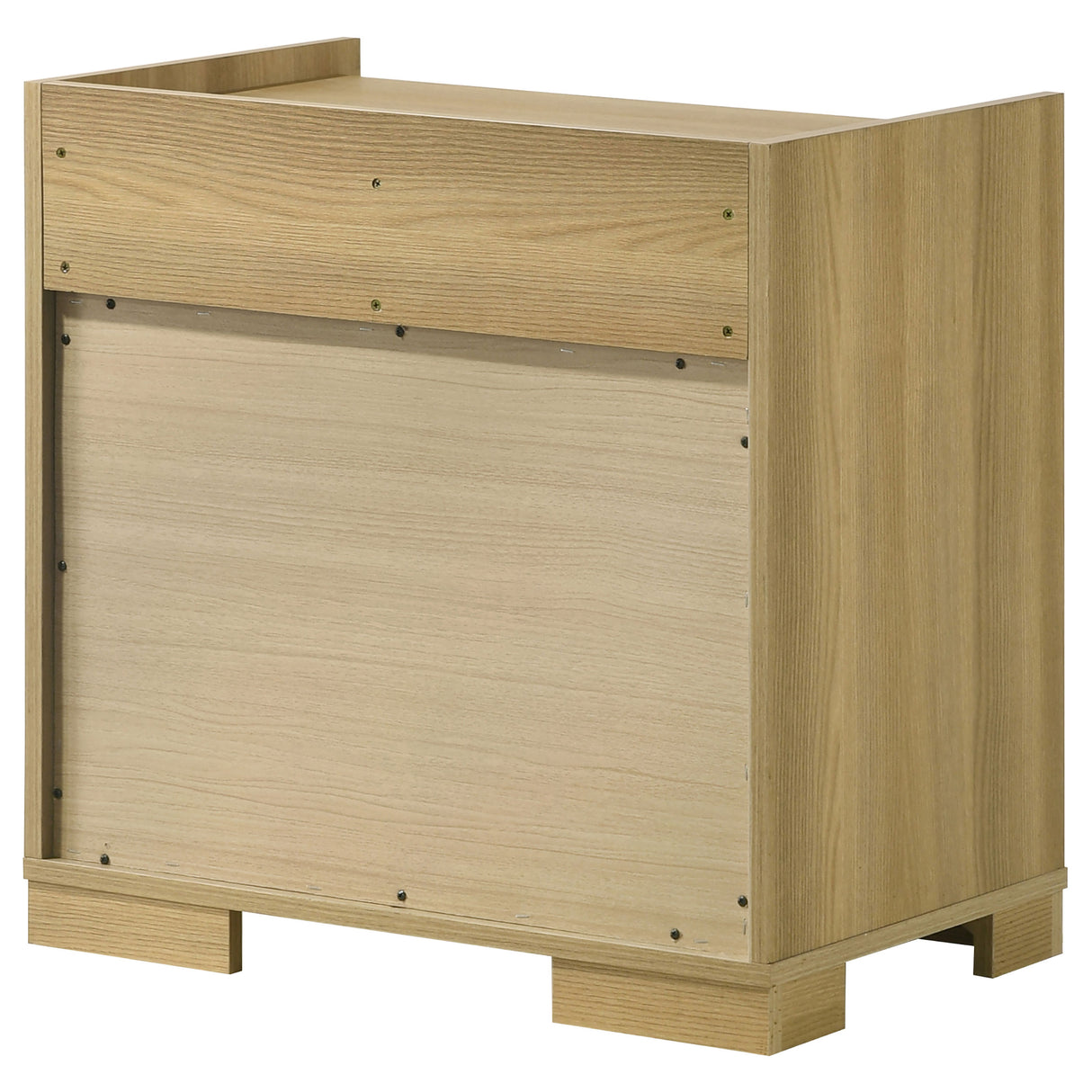 Hyland 2-drawer Nightstand Bedside Table Natural - Home Elegance USA