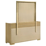 Hyland 6-drawer Dresser with Mirror Natural - Home Elegance USA