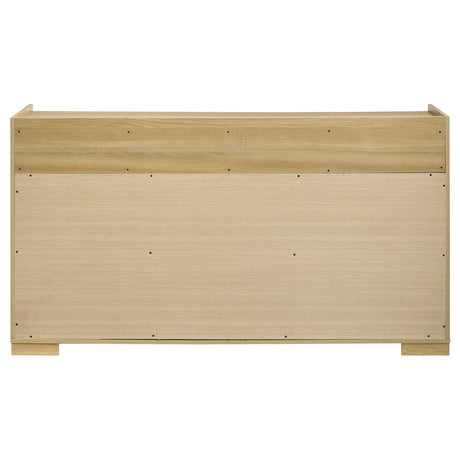 Hyland 6-drawer Dresser Natural - Home Elegance USA