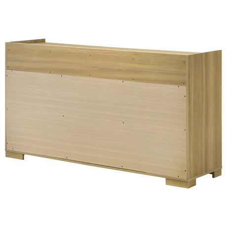 Hyland 6-drawer Dresser Natural - Home Elegance USA