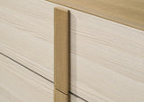Hyland 6-drawer Dresser Natural - Home Elegance USA
