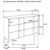 Hyland 6-drawer Dresser Natural - Home Elegance USA